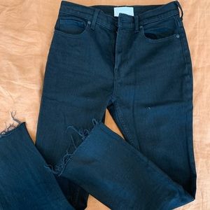 Everlane High Rise Kick Crop Jeans size 27 Regular